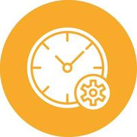 Time management Vector Icon Design Illustration