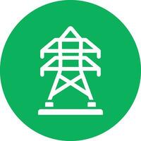 Electric tower Vector Icon Design Illustration