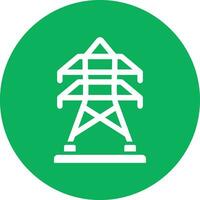 Electric tower Vector Icon Design Illustration