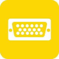 Vga Vector Icon Design Illustration