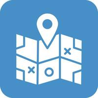 Map Vector Icon Design Illustration