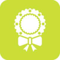 Wreath Vector Icon Design Illustration