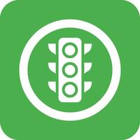 Trafic light Vector Icon Design Illustration