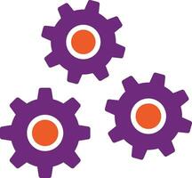 Cogwheel Vector Icon Design Illustration