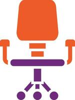 Desk chair Vector Icon Design Illustration