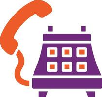 Telephone Vector Icon Design Illustration