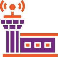 Control tower Vector Icon Design Illustration