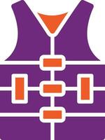 Life jacket Vector Icon Design Illustration