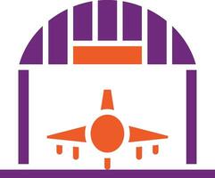 Hangar Vector Icon Design Illustration