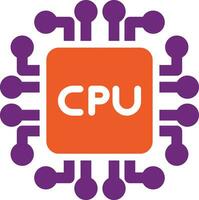 Processors Vector Icon Design Illustration