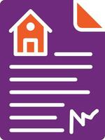 House document Vector Icon Design Illustration