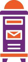 Mailbox Vector Icon Design Illustration