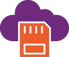 Sd card Vector Icon Design Illustration