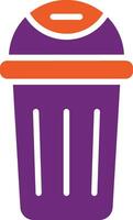 Bin Vector Icon Design Illustration