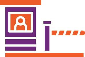Checkpoint Vector Icon Design Illustration