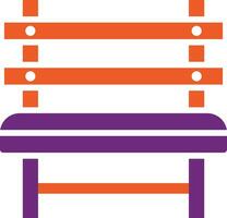 Bench Vector Icon Design Illustration