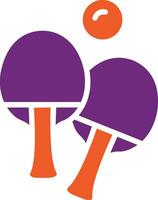 ilustración de diseño de icono de vector de ping pong