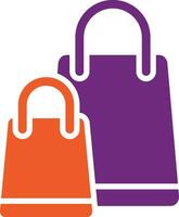 Shopping bag Vector Icon Design Illustration