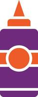 Ketchup Vector Icon Design Illustration