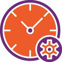 Time management Vector Icon Design Illustration