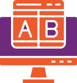 Ab testing Vector Icon Design Illustration