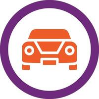 ilustración de diseño de icono de vector de tráfico de coche