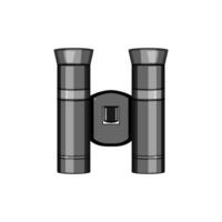 optical binoculars cartoon vector illustration