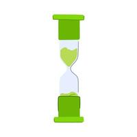 watch sandglass cartoon vector illustration