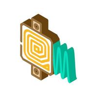 rf technology electronics isometric icon vector illustration