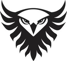 Black Falcon A Vector Logo Design for the Business Thats Always on the Go Black Falcon A Logo Design for the Predator in You