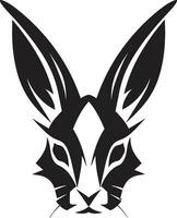 Black Hare Vector Logo A Minimalist and Elegant Logo for Your Black Hare Vector Logo A Striking and Stylish Logo for Your Brand