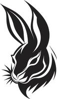 Black Hare Vector Logo A Modern and Minimalist Logo for Your Business Black Hare Vector Logo A Professional and Elegant Logo for Your Company