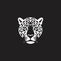 Pouncing Perfection Black Leopard Emblem Fierce and Fearless Black Vector Leopard Logo