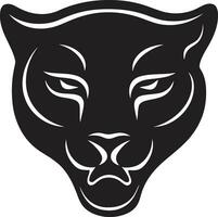 Elegant Jaguar Profile Graphic Design Nighttime Stalker Jaguar Logo vector