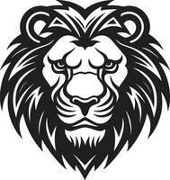 Regal Black Lion Icon Vector Logo Design Excellence Lion Kings Elegance Black Vector Logo Emblem