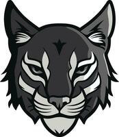 Bobcat Wild Predator Animal Vector Design A Fierce and Beautiful Wild Cat Bobcat Vector Design A Wild Predator Animal in a Vector Illustration Format