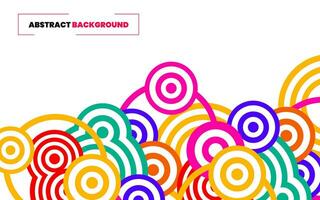 geometric ellipse background. abstract ellipse background. colorful ellipse background. geometric ellipse wallpaper. vector