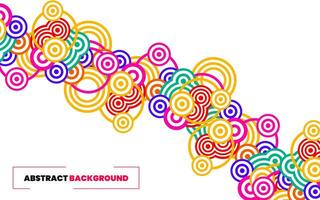 geometric ellipse background. abstract ellipse background. colorful ellipse background. geometric ellipse wallpaper. vector