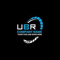 UBR letter logo vector design, UBR simple and modern logo. UBR luxurious alphabet design