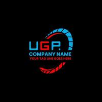 UGP letter logo vector design, UGP simple and modern logo. UGP luxurious alphabet design