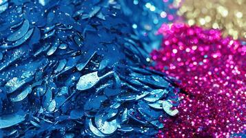 Glitter texture abstract decoration background photo