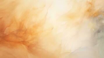 abstract background with orange, yellow and white colors, generative ai. photo