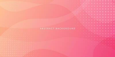 pink and orange gradient background with white dots vector