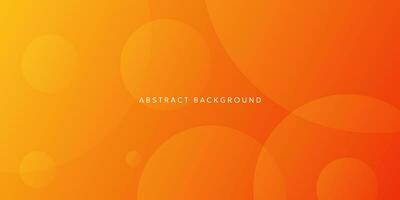 vector dynamic fluid abstract background orange color