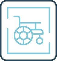 Wheelchair Sign Vector Icon