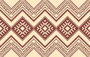 Ethnic abstract ikat art. Aztec ornament print. geometric ethnic pattern seamless  color oriental.  Design for background ,curtain, carpet, wallpaper, clothing, wrapping, Batik, vector illustration.