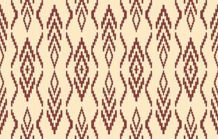 Ethnic abstract ikat art. Aztec ornament print. geometric ethnic pattern seamless  color oriental.  Design for background ,curtain, carpet, wallpaper, clothing, wrapping, Batik, vector illustration.