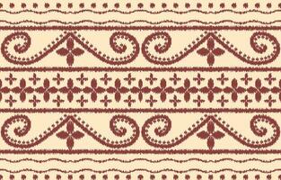 Ethnic abstract ikat art. Aztec ornament print. geometric ethnic pattern seamless  color oriental.  Design for background ,curtain, carpet, wallpaper, clothing, wrapping, Batik, vector illustration.