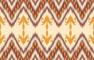 Ethnic abstract ikat art. Aztec ornament print. geometric ethnic pattern seamless  color oriental.  Design for background ,curtain, carpet, wallpaper, clothing, wrapping, Batik, vector illustration.