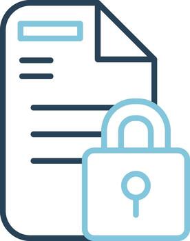 Secure Folder Vector Icon
